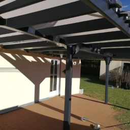 Réaménagement de pergola en aluminium Saint-Malo